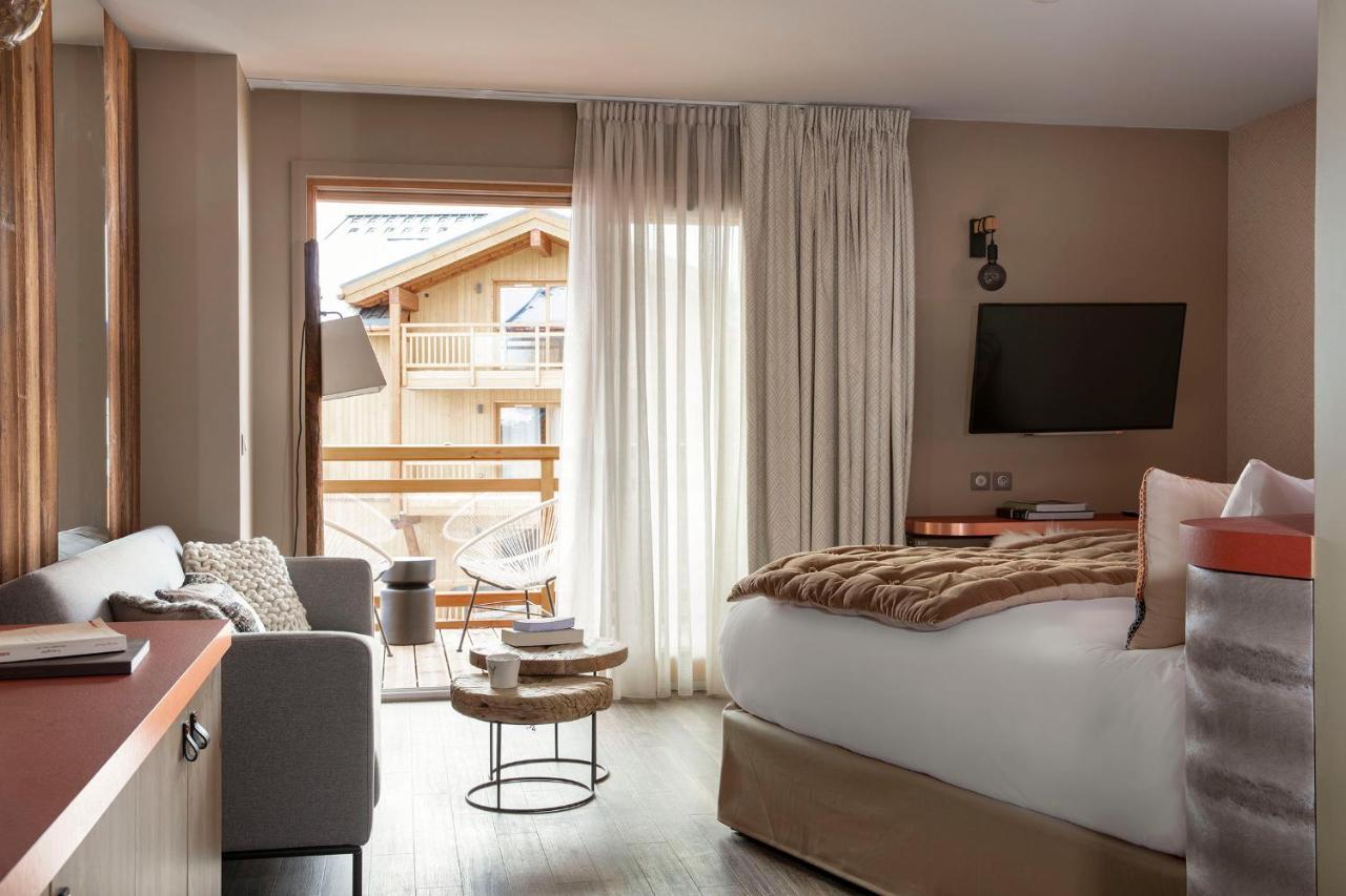 Grandes Rousses Hotel & Spa Alpe d'Huez Exterior foto